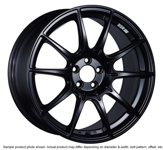 SSR GTX01 18x8.5 +44 5x100 Flat Black