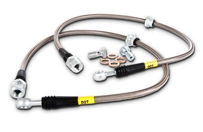 StopTech - Stainless Steel Braided Front Brake Lines for the 86 / BRZ 2013+
