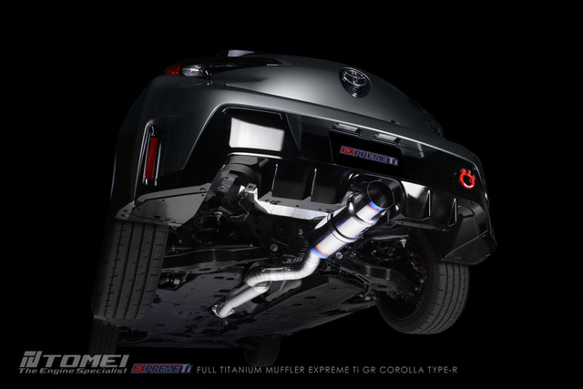 TOMEI FULL TITANIUM EXPREME Ti TYPE-R (SINGLE) For the GR Corolla 2023+ — 3