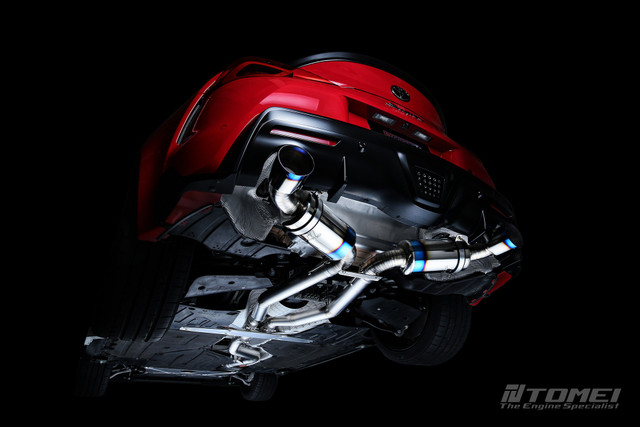 Tomei Full Titanium Muffler Expreme Ti Type D for the GR Supra 2020+