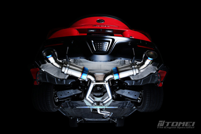 Tomei Full Titanium Muffler Expreme Ti Type D for the GR Supra 2020+ — 3