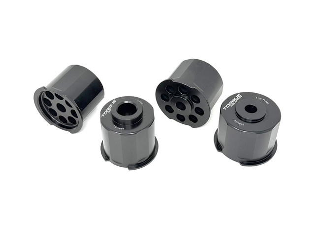 Torque Solution V2 Billet Rear Subframe Bushing Kit for the GR Supra 2022+
