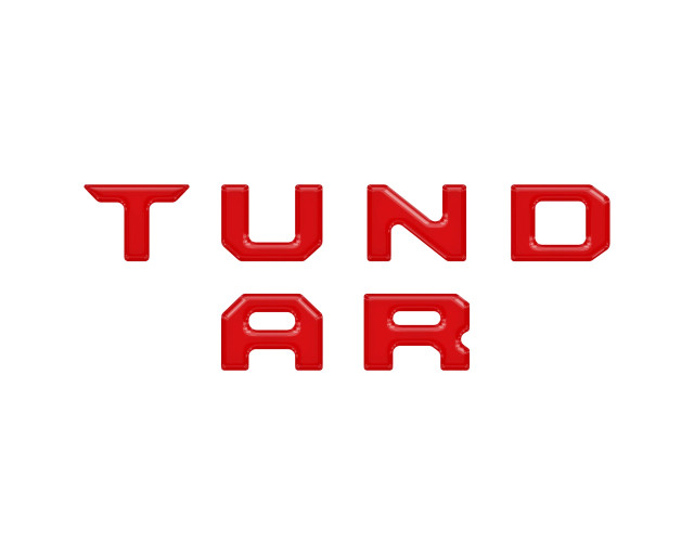 Tufskinz 3RD Brakelight Letter Inserts for the Tundra 2022-2026 — 3