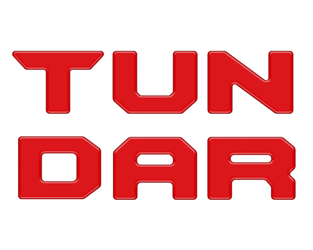 Tufskinz Bed Rail Tailgate Letter Overlays for the Tundra 2022-2026 — 3