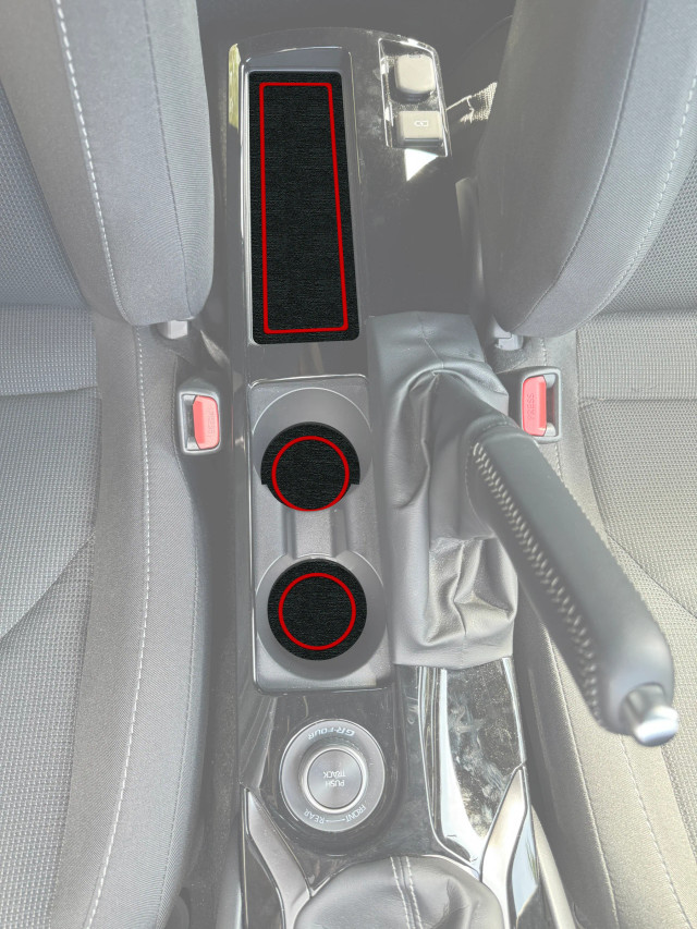 Tufskinz Center Console Foam Inserts for the GR Corolla 2023+ — 2