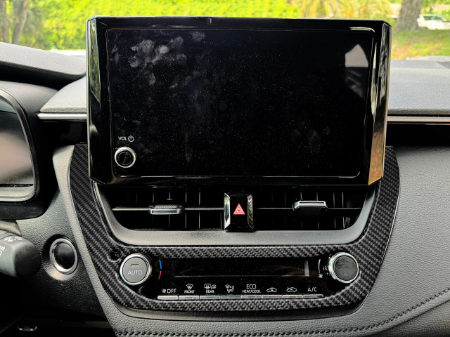 Tufskinz Climate Control Accent Trim for the GR Corolla 2023-2024 — 3