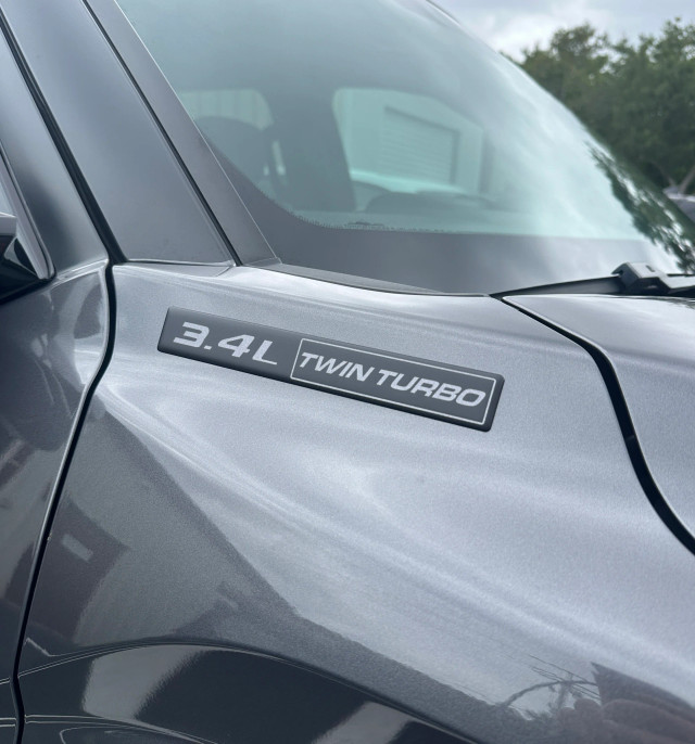 Tufskinz Engine Badge for the Tundra 2022+