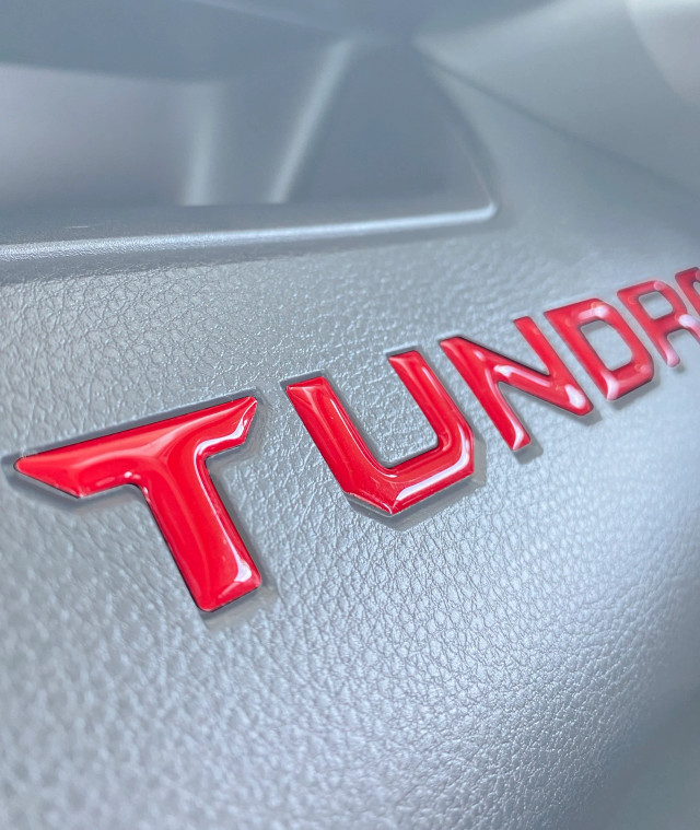 Tufskinz Glove Box Letter Inserts for the Tundra 2022-2026 — 2