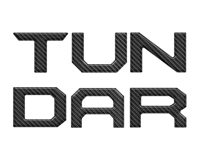 Tufskinz Lower Grille Letter Inserts for the Tundra 2022+ — 3