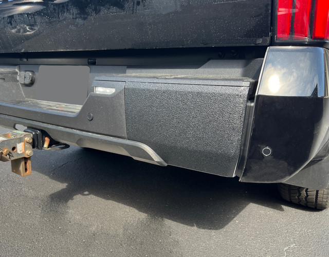 Tufskinz Rear Bumper Side Overlays for the Tundra 2022-2026 — 2