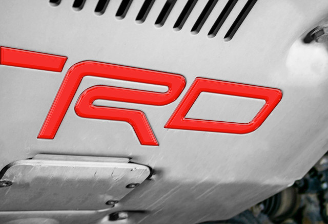 Tufskinz Skid Plate Letter Inserts for the Tundra 2019-2026