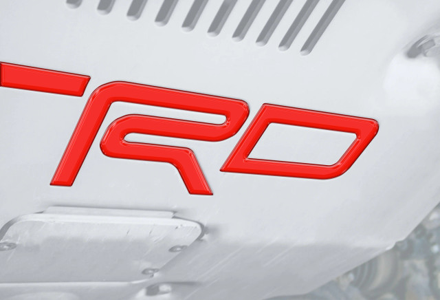 Tufskinz Skid Plate Letter Inserts for the Tundra 2019-2026 — 2