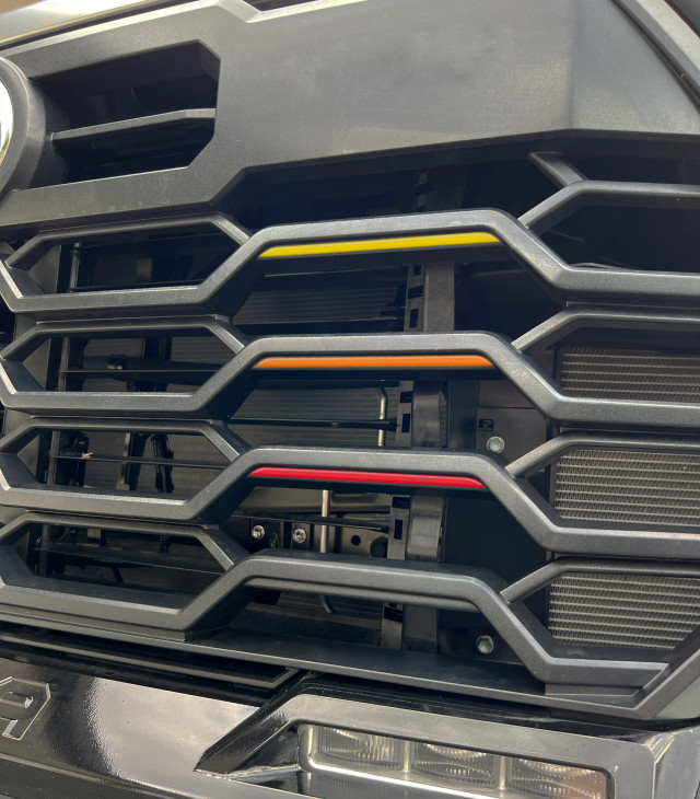 Tufskinz TRD Grille TRI-Color Line Inserts for the Tundra 2022-2026 — 2