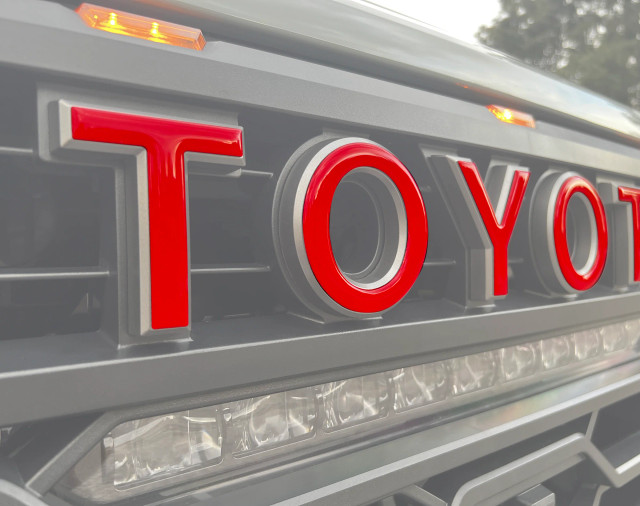 Tufskinz TRD Pro Grille Letter Overlays for the Tundra 2022+ — 2