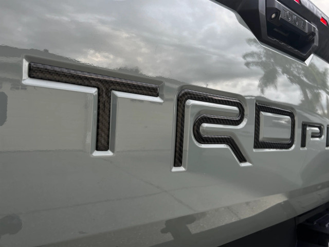 Tufskinz TRD Pro Tailgate Letter Inserts for the Tundra 2022+ — 2