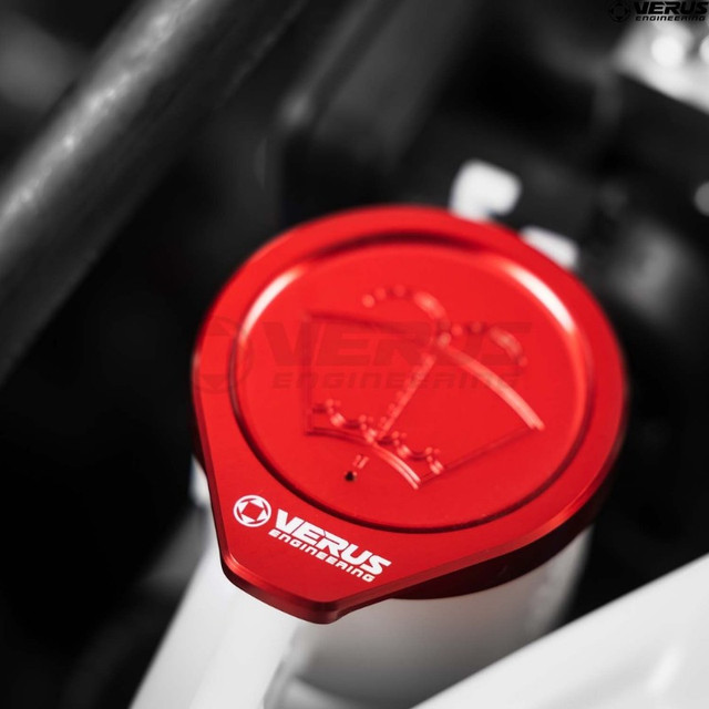 Verus Engineering Anodized Windshield Washer Fluid Reservoir Cap for the 86 / BRZ 2013+ — 3