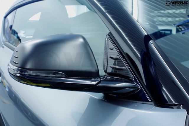 Verus Engineering Anti-Buffeting Wind Deflectors for the GR Supra 2020+
