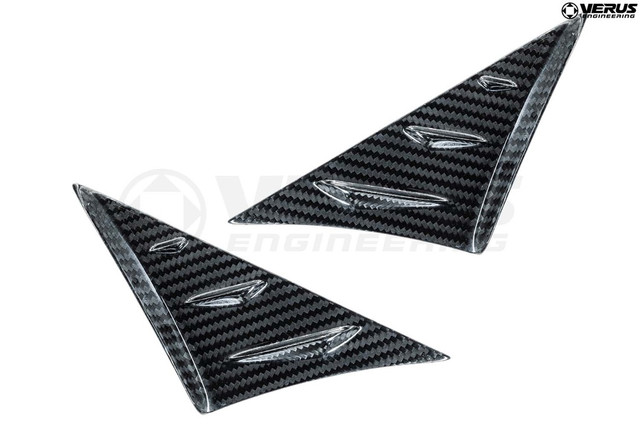 Verus Engineering Anti-Buffeting Wind Deflectors for the GR Supra 2020+ — 2
