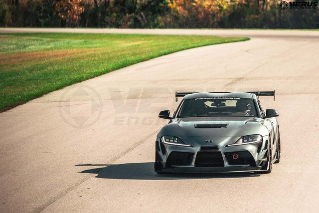 Verus Engineering Carbon Hood Louver Kit for the GR Supra 2020+ — 2