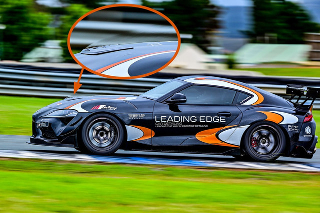Verus Engineering Carbon Hood Louver Kit for the GR Supra 2020+ — 3