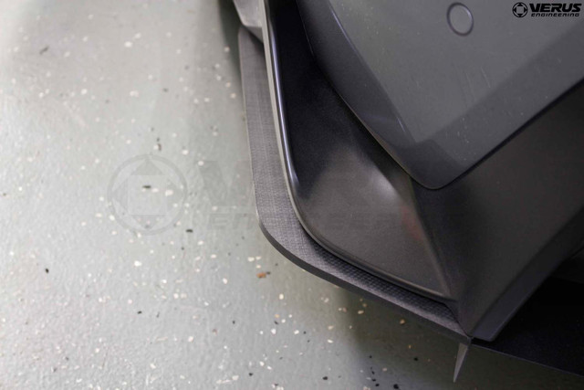 Verus Engineering Carbon Polyweave Rear Spat Kit for the GR Supra 2020+ — 2