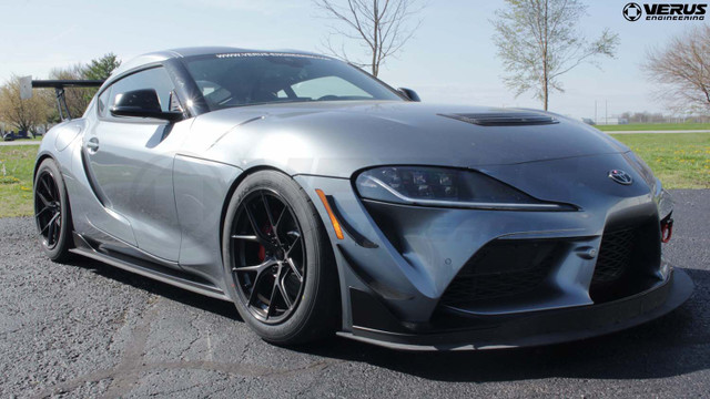 Verus Engineering Carbon Polyweave Side Splitter Kit for the GR Supar 2020+ — 2