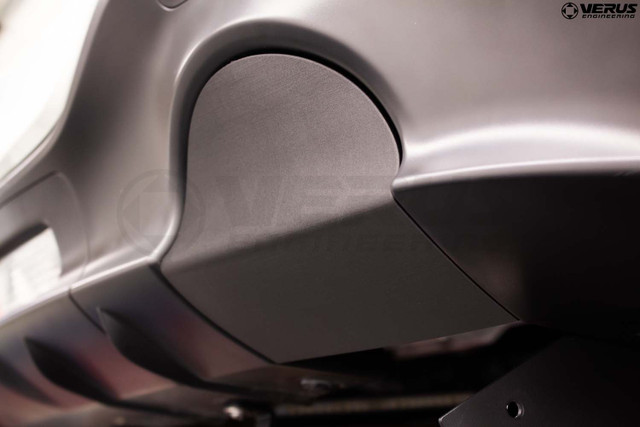 Verus Engineering Exhaust Cutout Cover for the GR86 / BRZ 2022+ — 2