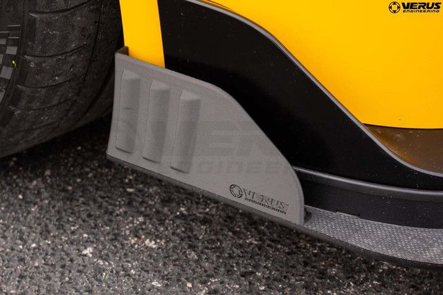 Verus Engineering Front Splitter Endplates, Standard Front Splitter for the GR Supra 2020+