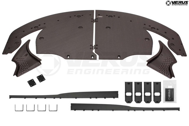 Verus Engineering High Downforce Front Splitter for the GR Supra 2020+ — 2