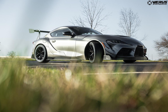 Verus Engineering Swan Neck UCW Rear Wing Kit for the GR Supra 2020+ — 3