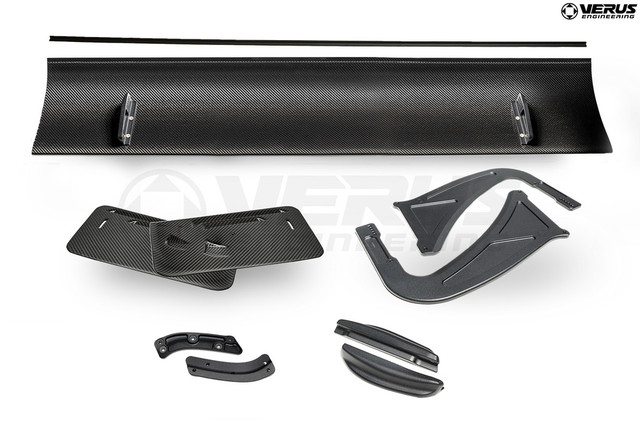 Verus Engineering V1X Swan Neck Rear Wing Kit for the GR Supra 2020+