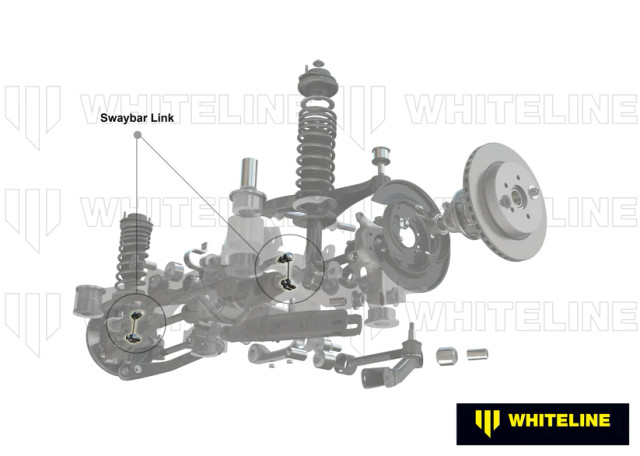 Whiteline Adjustable Rear Sway Bar Links for the GR86 / BRZ 2013+ — 3