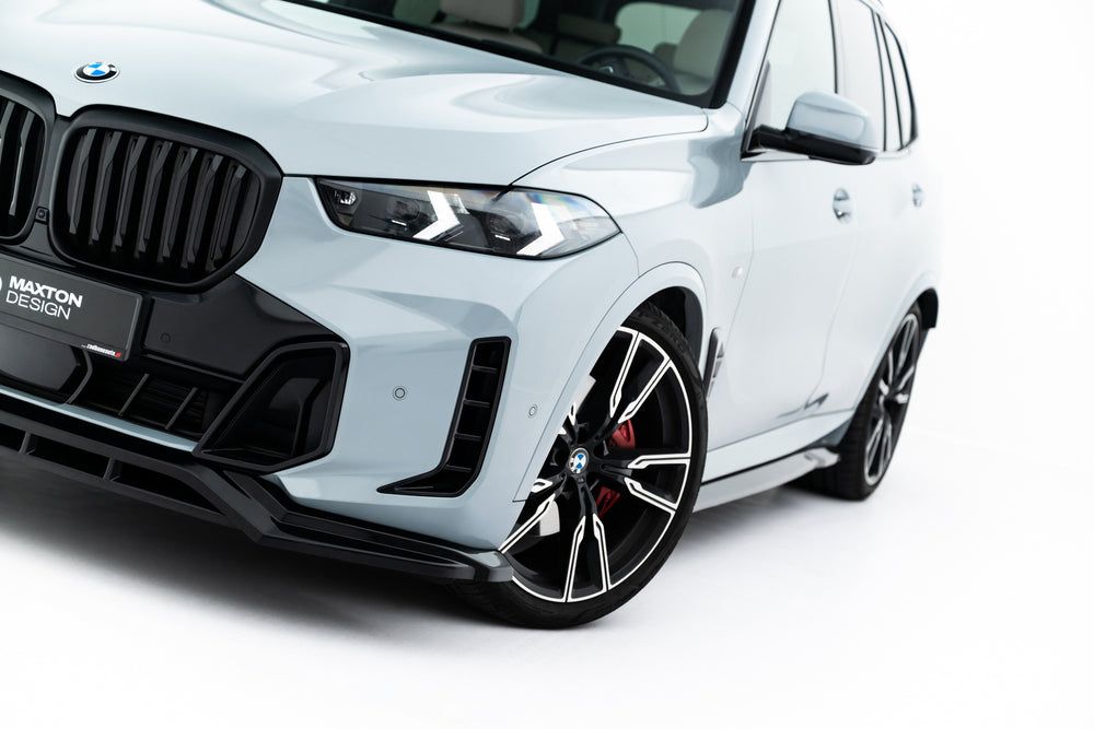 Сплиттер переднего бампера V.1 для BMW X5 M-Pack G05 рестайлинг — 2