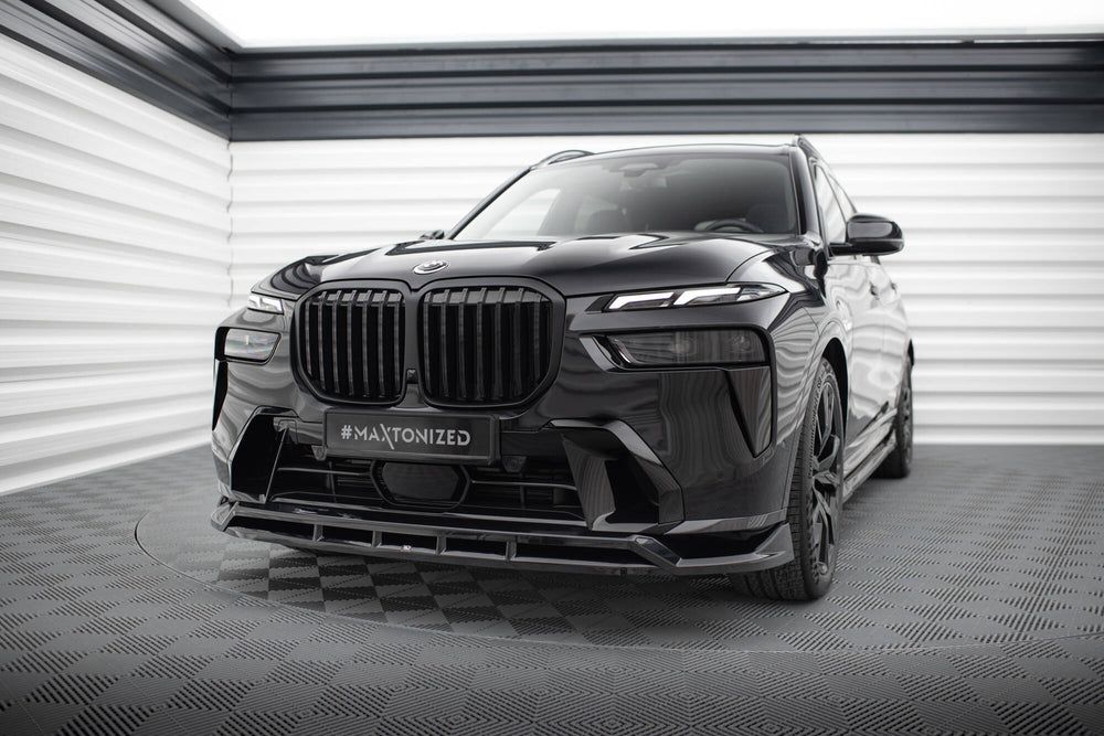 Сплиттер переднего бампера для BMW X7 M-Pack G07 рестайлинг