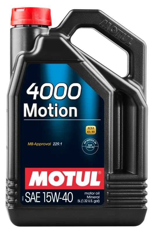 MOTUL 4000 MOTION 15W-40 — 2