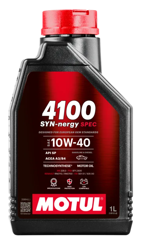 MOTUL 4100 SYN-NERGY SPEC 10W-40