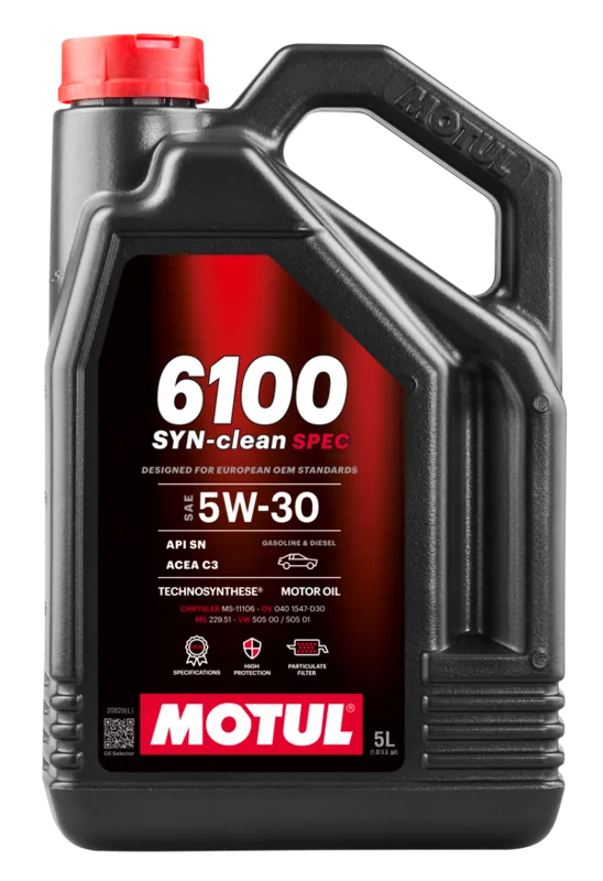MOTUL 6100 SYN-CLEAN SPEC 5W-30 — 2