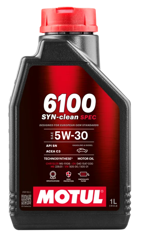 MOTUL 6100 SYN-CLEAN SPEC 5W-30