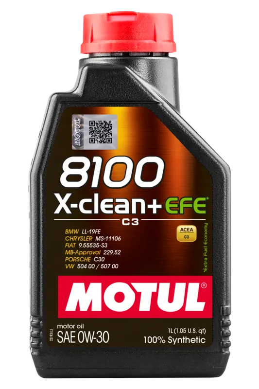 MOTUL 8100 X-CLEAN+ EFE 0W-30