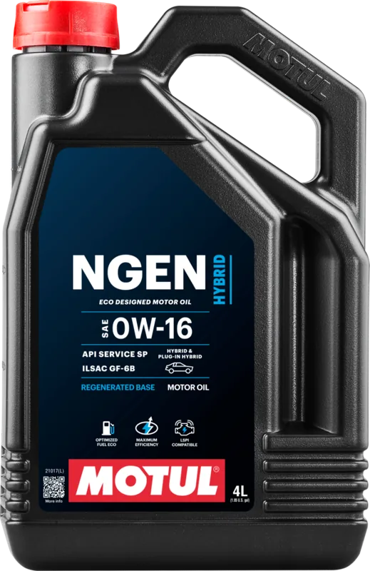 MOTUL NGEN HYBRID 0W-16 — 2